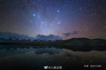 高清美圖！祖國(guó)邊疆的星空有多美