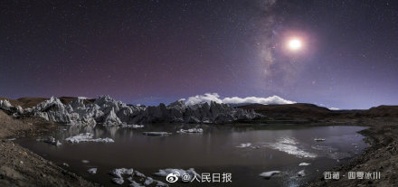 高清美圖！祖國(guó)邊疆的星空有多美