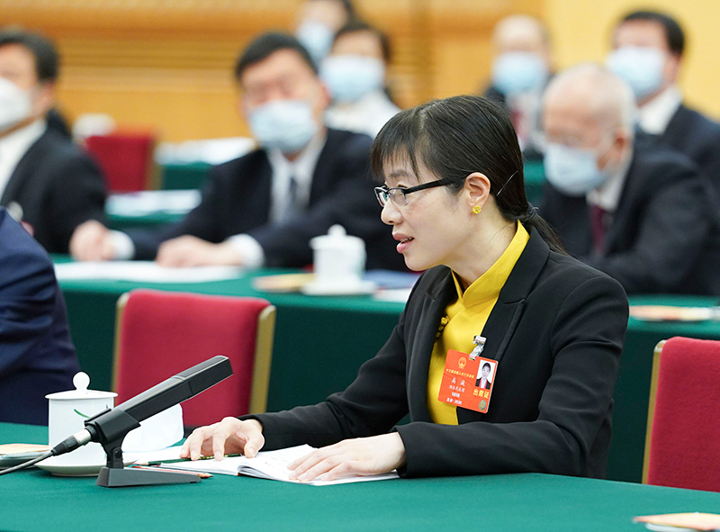 2020年5月24日，全國(guó)人大代表禹誠(chéng)參加湖北代表團(tuán)的審議并發(fā)言。