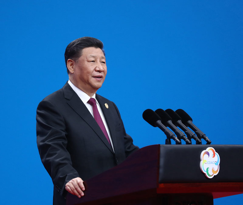 2019年5月15日，國(guó)家主席習(xí)近平在北京國(guó)家會(huì)議中心出席亞洲文明對(duì)話大會(huì)開(kāi)幕式，并發(fā)表題為《深化文明交流互鑒 共建亞洲命運(yùn)共同體》的主旨演講。